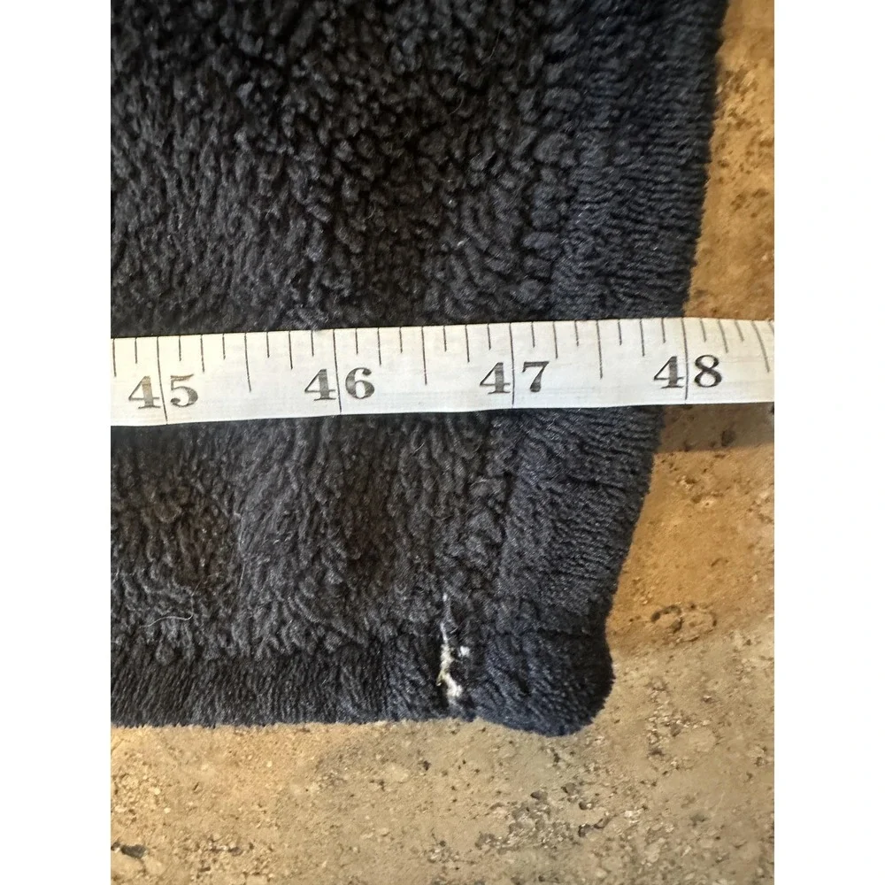 RARE‎ Adidas Trefoil Large Logo Fleece Blanket Black White Originals 60x48